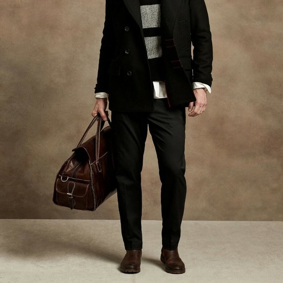 Banana Republic Slim WFH Pant size 35L Black - Picture 4 of 5